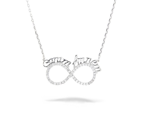 Infinity Unendlich Halskette 'Canim Annem'