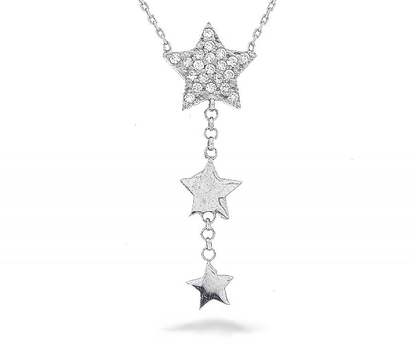 Halskette mit drei Sternen