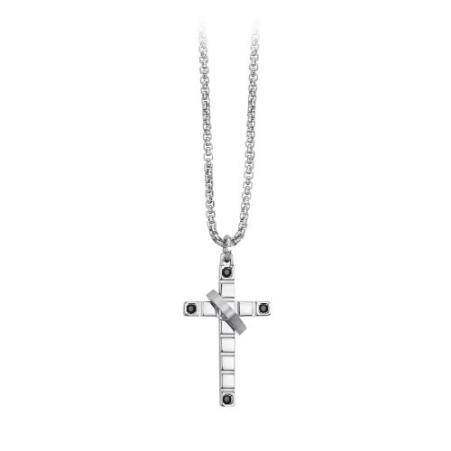 Halskette mit Anhänger Kreuz