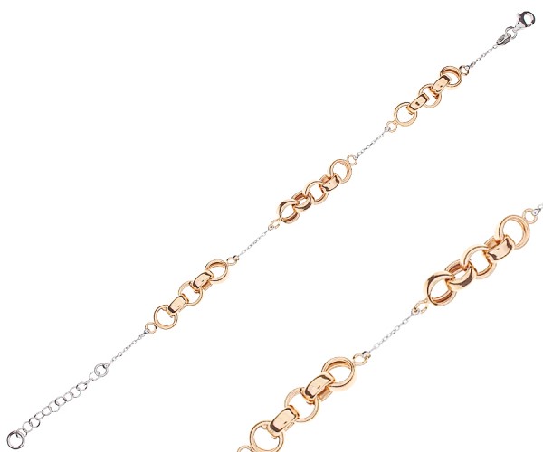 CEM Armband aus Edelstahl in Rosé