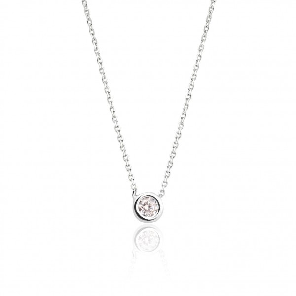Modische 925´er Sterling Silber Halskette