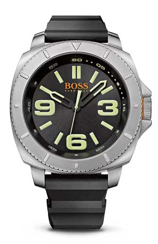 Hugo boss orange uhr schwarz online