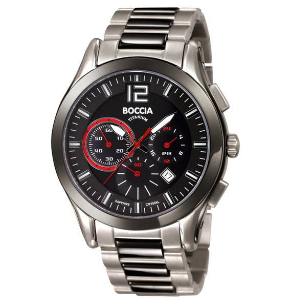 Boccia Titanium Herrenuhr 3771-02