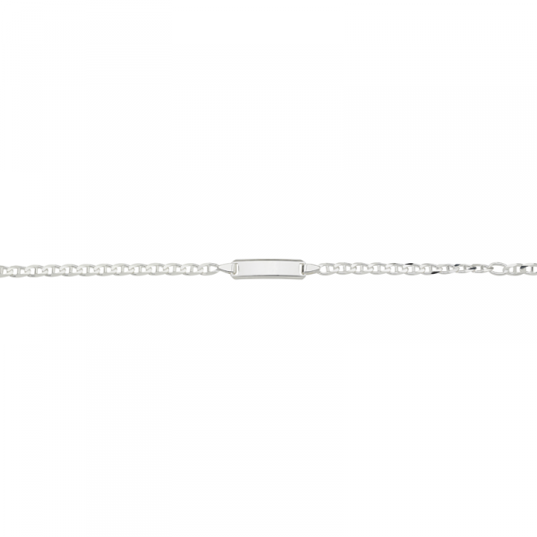 ID Armband in 925´er Sterling Silber mit einem hervorragendem Design