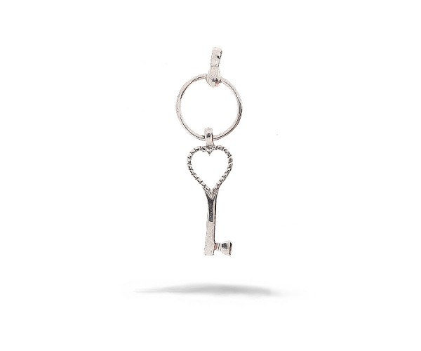 Schlüssel Anhänger in 925`er Sterling Silber