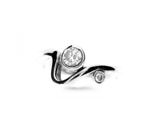 Kinderring in Silber